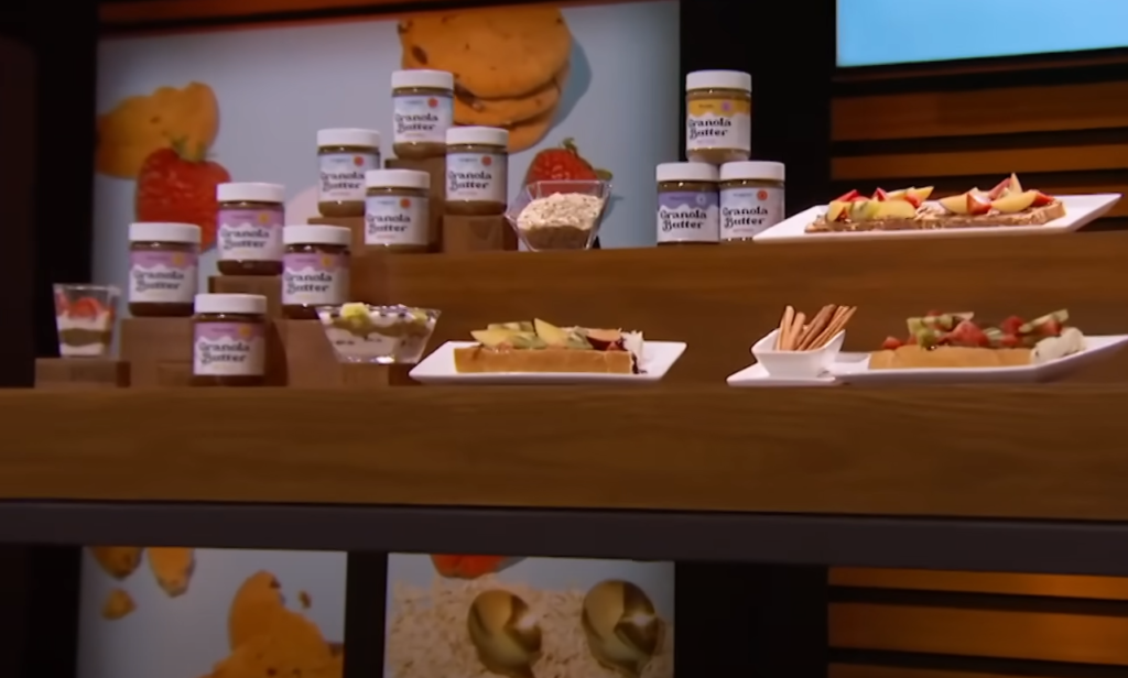 Granola Butter at the Shark Tank